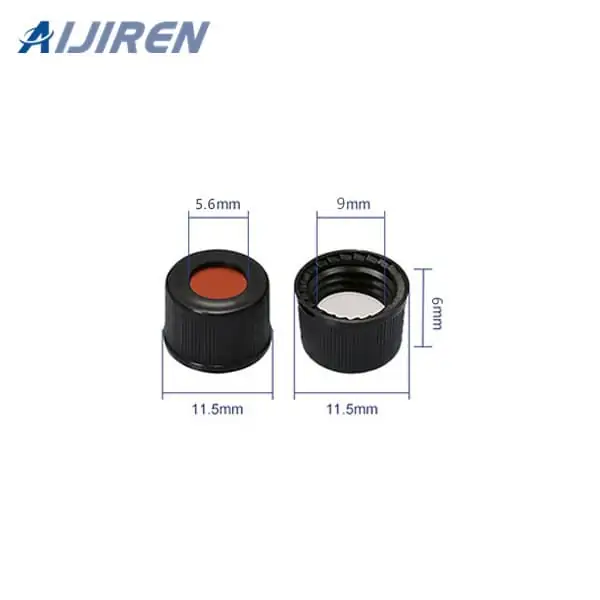 Cheap clear hplc vial caps manufacturer for Aijiren autosampler